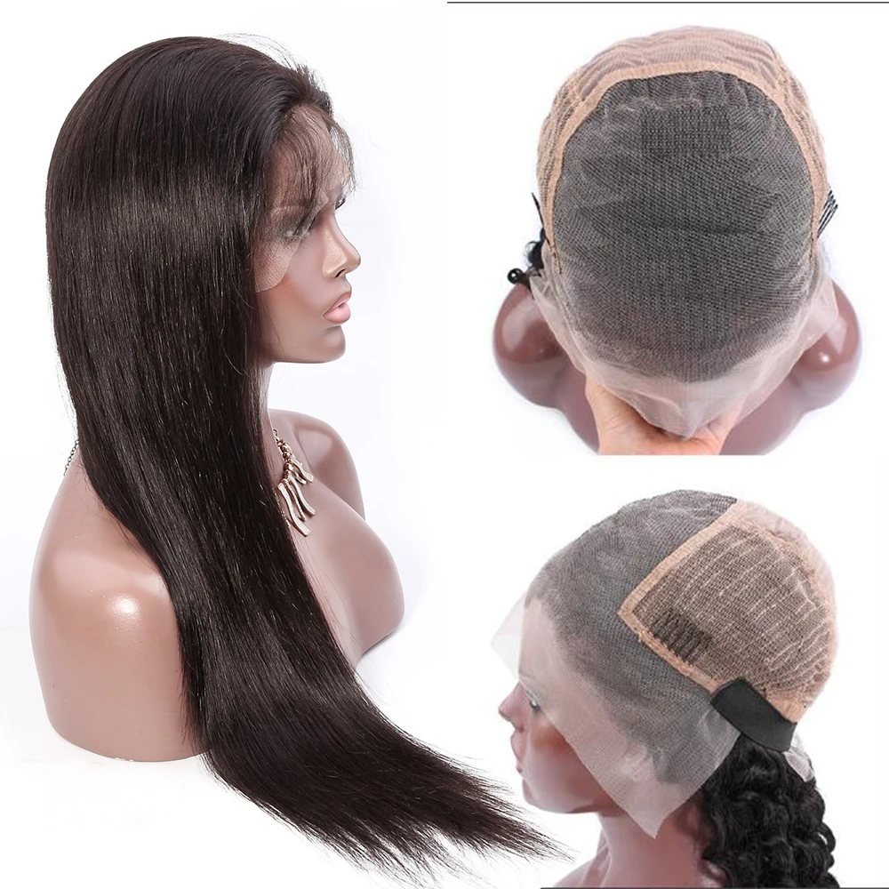 

13*6 HD Lace Front Human Hair Wig Pre Plucked Brazilian Remy invisible Lace Front Wigs With Baby Hair For Black Women