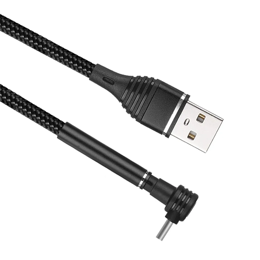 1 м usb type-C автоматический отсекающий кабель для быстрой зарядки из нейлона для huawei зарядный провод для Xiaomi type-C кабель для мобильного телефона samsung