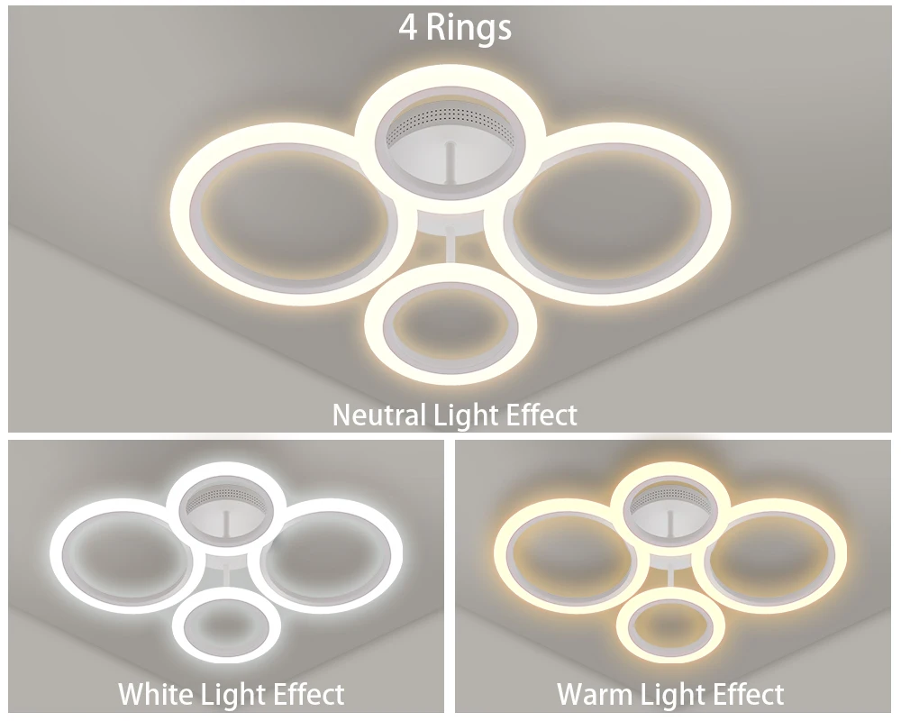 Tania Circle Ceiling Lght