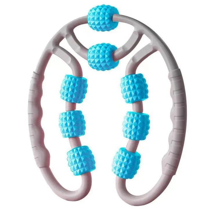 360° U Shape Trigger Point Massage Roller For Arms Leg And Neck Thebitbag