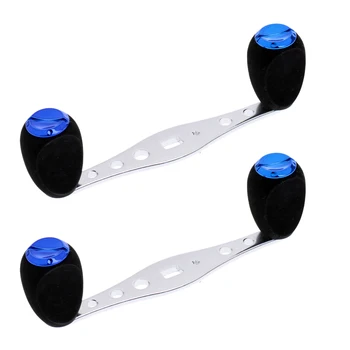 

2pcs 102mm/112mm Super Power Handle Baitcasting Fishing Reel Handle EVA Knob