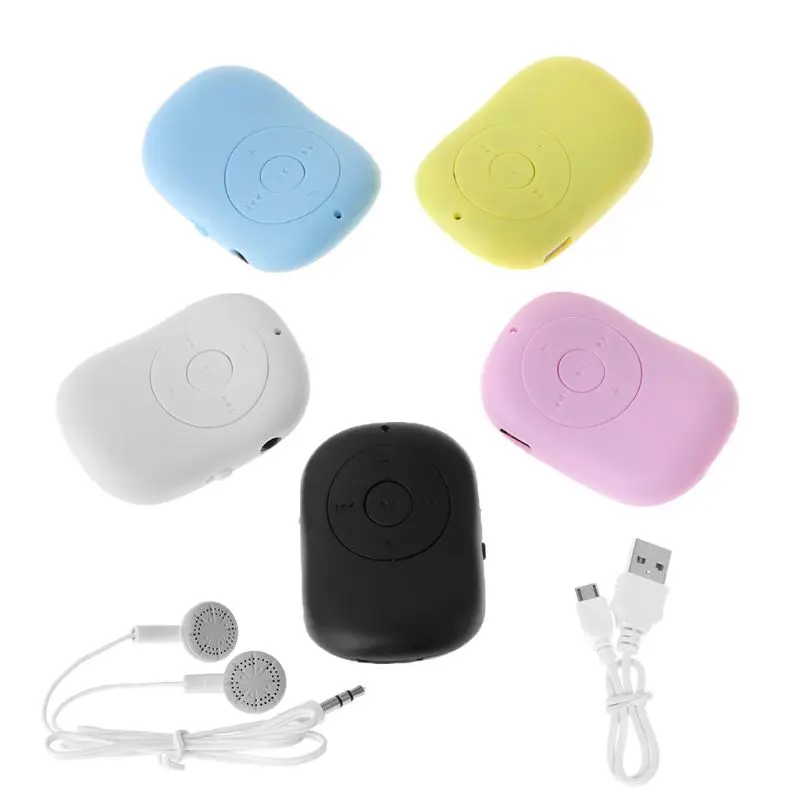 

Mini MP3 Player With Micro TF / SD Card Slot + USB Data Line + Sport Headset