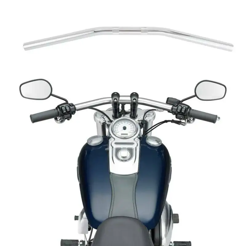 МОТОЦИКЛ хром 1 ''руль для Harley Sportster XL Softail Fat Boy двойка FXSTB Dyna FXWG Touring FLTR Road Electra