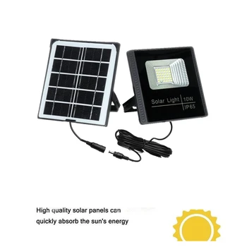 

Outdoor Solar Light smart on at night Wall Lamp Waterproof Garden Light Path Emergency Security Light 3 Sided Luminous seperable