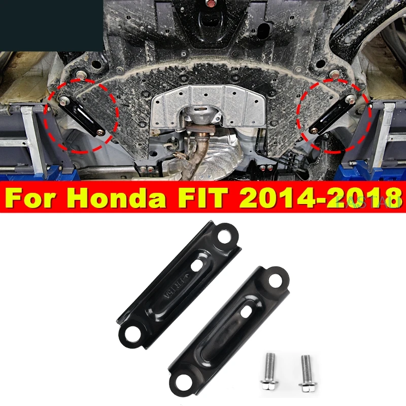 Для Honda FIT JAZZ 2014 2018 металлический Железный кронштейн GK5 передняя ось усиленный