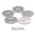 Drop Ship&Wholesale Meat Grinder Plate Net Knife Meat Grinder Parts stainless Steel Meat Hole Plate Nov.19
