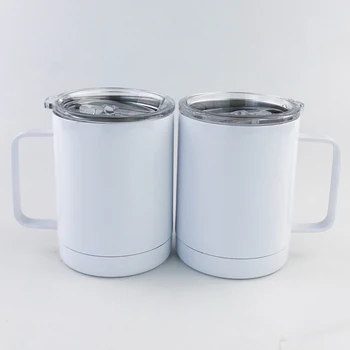 

14pcs 300ml 10oz Car thermos Bottle Cup Blank Sublimation Transfer Prtinting by Sublimation INK DIY Transfer Heat Press Printing