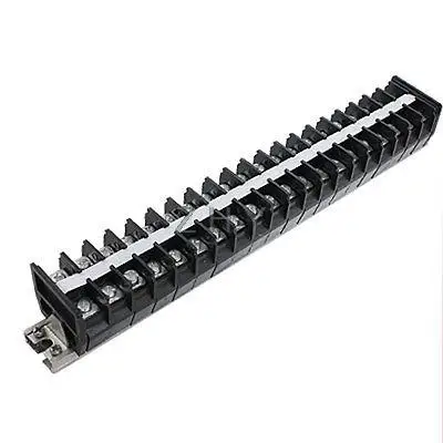 

660V 30A Dual Rows 20 Positions Screw Terminal Barrier Block