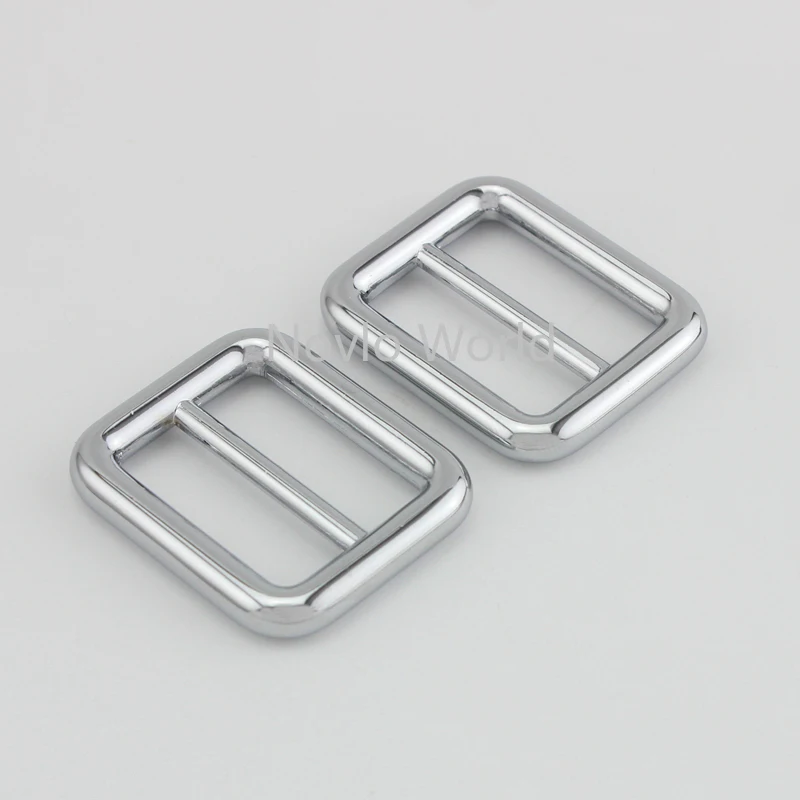 Мир Nolvo 5 20 100 шт. 6 цветов 25*20 мм 1 дюйм хромированная металлическая Тройная