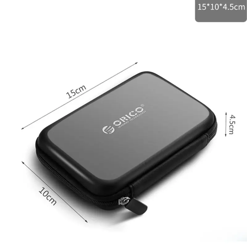 Портативный EVA сумка для хранения HDD чехол для переноски цифровых аксессуаров защитные сумки 831F