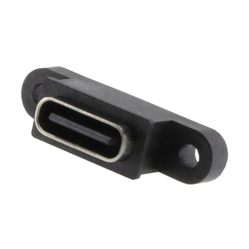 HangTon Coupleur USB C Type-C Femelle Vers Femelle, Connecteur étanche, Prise De Panneau De Châssis De Câble En Ligne, Passage De Cloison IP65