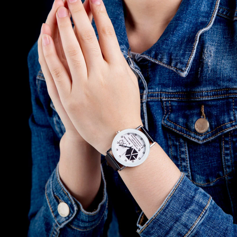 Горячий стиль импортные товары модные часы с ремешком Брендовые Часы для влюбленных