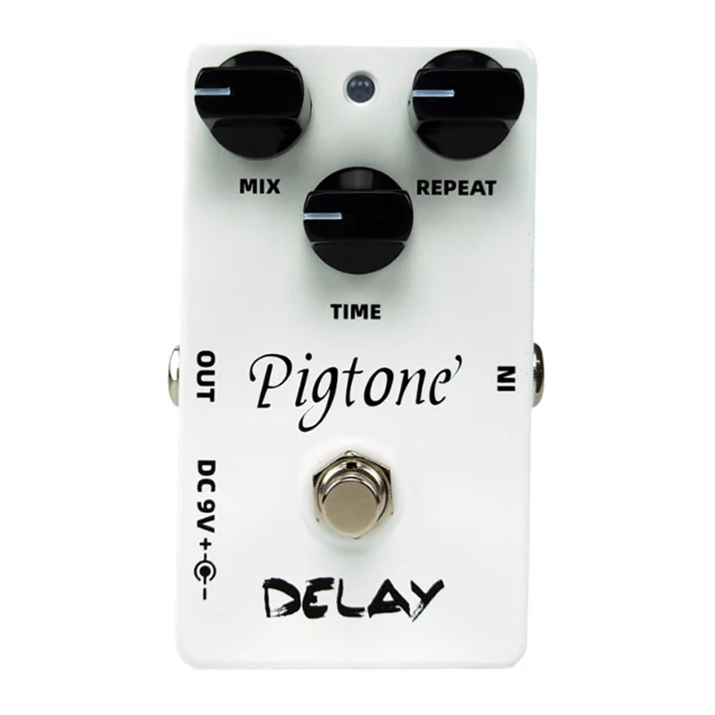 Pigtone PP-07 гитарные педали с эффектом Delay Акустическая Электрогитара аксессуары эффекты Педали реальные bypas - Цвет: PP-07