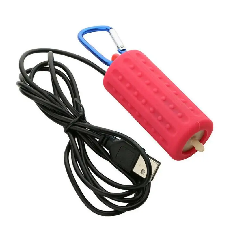 Аквариумный аквариум Портативный USB мини кислородный воздушный насос бесшумный энергосберегающий источник Энергоэффективные аквариумные аксессуары