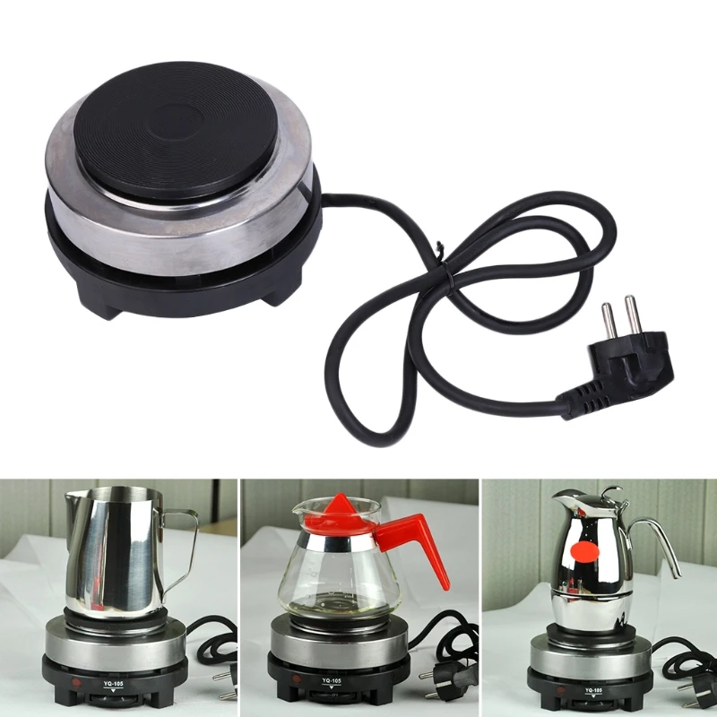 New 220V 500W Electric Mini Stove Hot Plate Multifunction Cooking Coffee Heater New