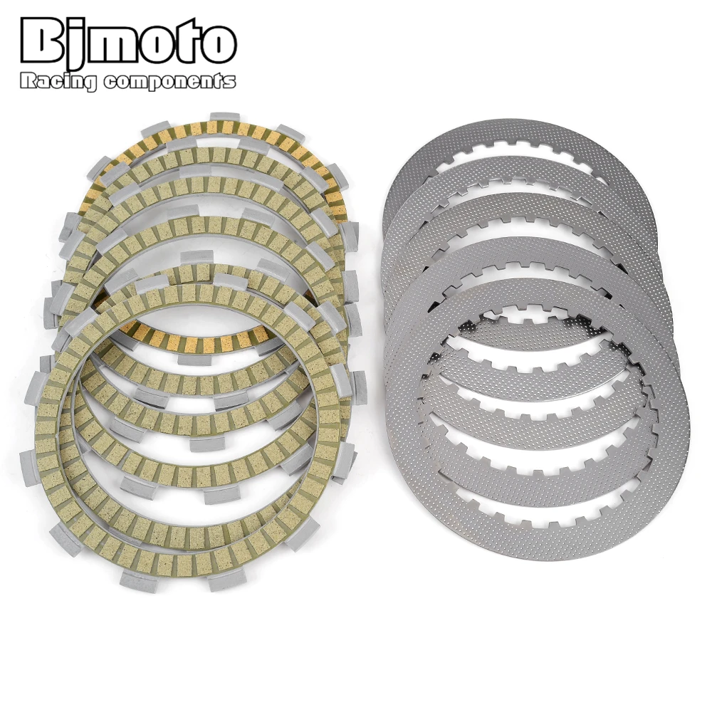 

Clutch Friction Plate Set FOR Suzuki ST400V GSX400 GK7BA Inazuma ST400 Tempter LS400F LS400U LS400P LS650 Boulevard S40