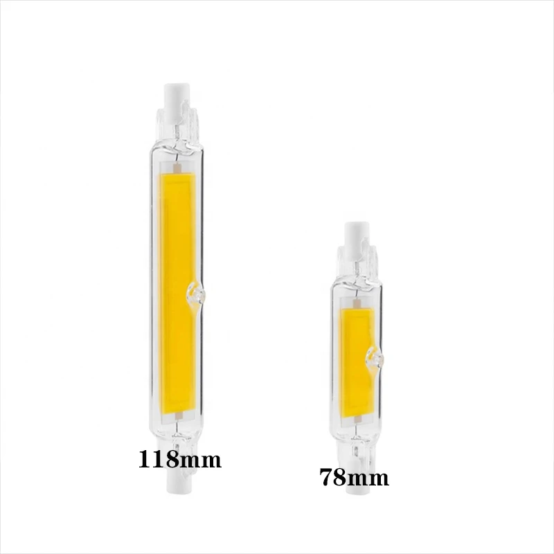 LED R7S 78mm 15W 30W High Powerful Spotlight 118mm 220V Bulb COB-Lamp 110V  D0T0 