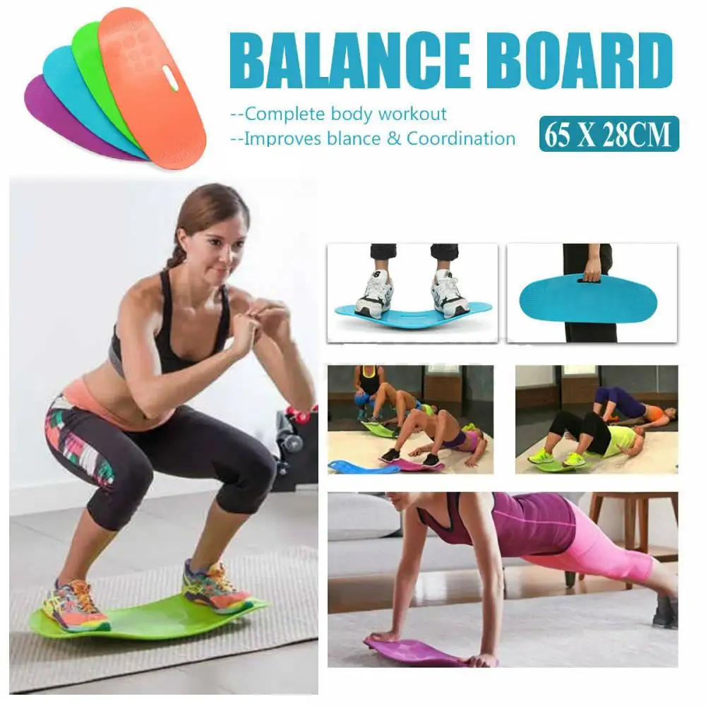 

2020 Twisting Fitness Balance Board Simple Core Workout Yoga Twister Training Abdominal Muscles Legs Balance Pad Prancha Fitness
