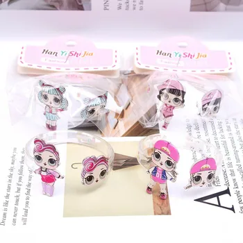 

New Design Children's Bracelet Cartoon Cute Acrylic Print Bracelet Accessories For Boy Girl Children Best Friends Gift