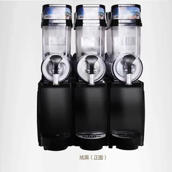 

Three tanks of Snow melting machine commercial slush machine beverage ice machine and frozen Juice 15L*3 1pc