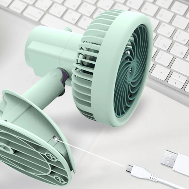 Портативный распылитель воды электрический Usb Перезаряжаемый мини-вентилятор увлажнитель