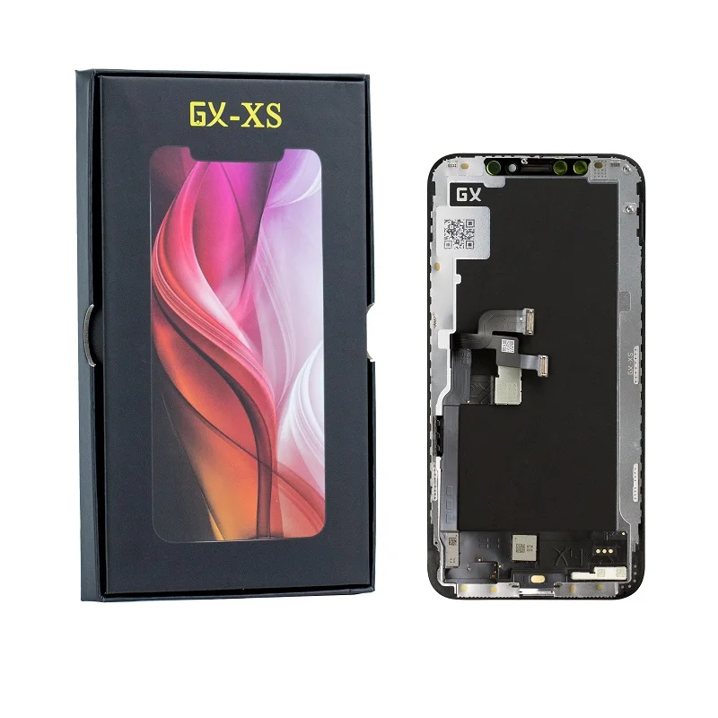 Оригинальные GX жесткие органические СВЕТОДИОДНЫЕ экраны для iPhone XS фабричная