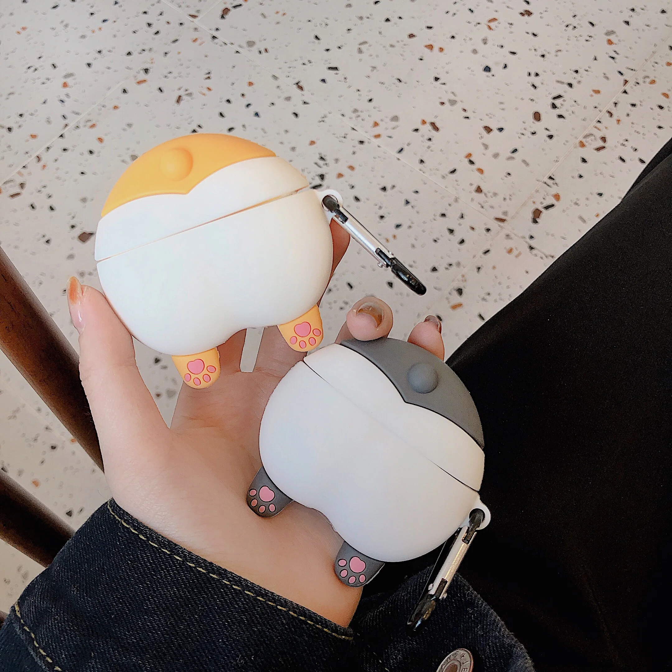 Милый 3D чехол Corgi для Airpods 1 2 3 Pro силиконовый наушников Air Pod Apple s | Электроника