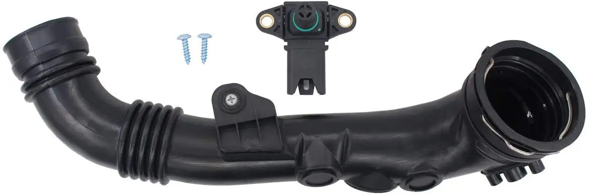 

Air Intake Hose Intercooler Hose to Throttle Housing for 2011 BMW E82 135i 335i E90 13717599294