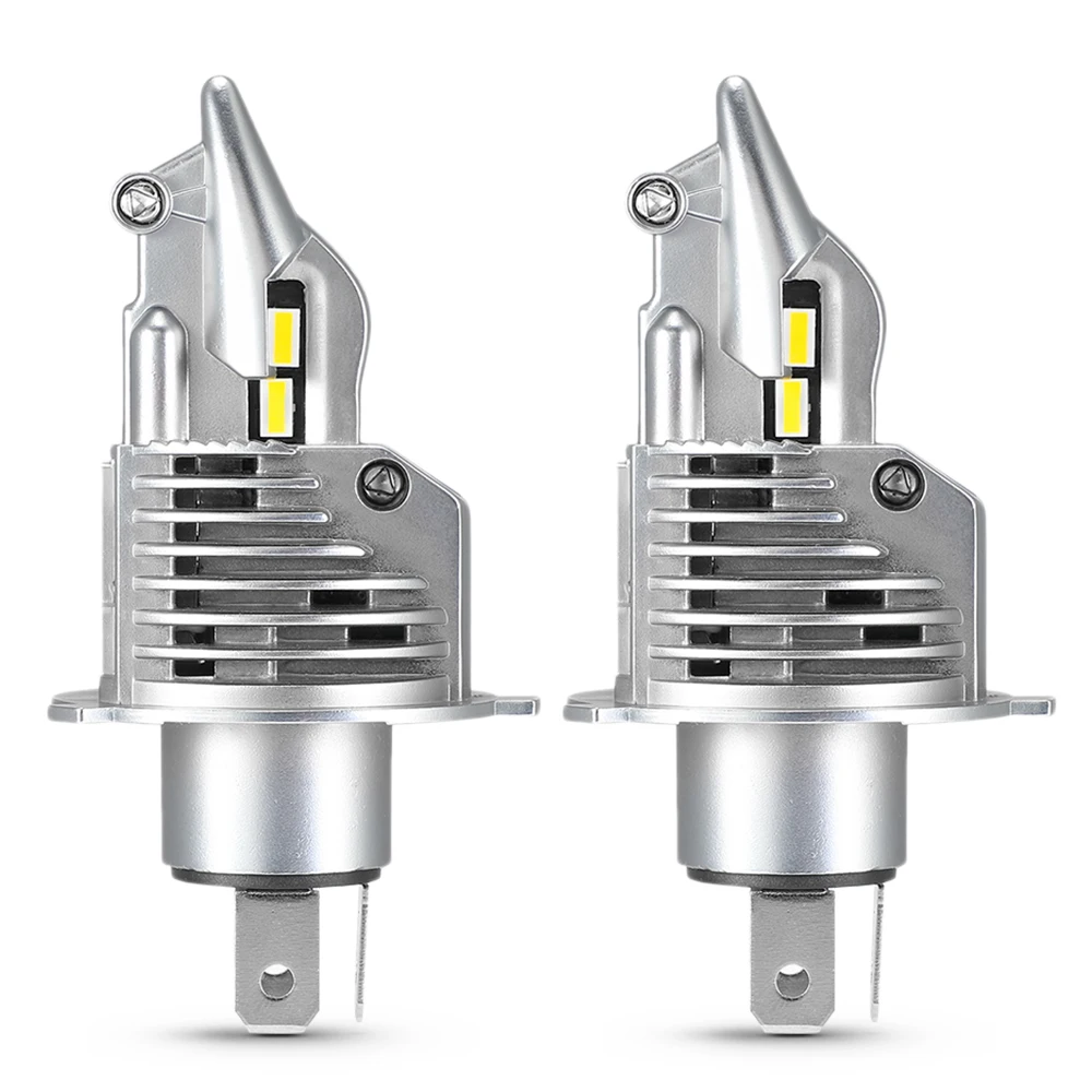 HL H4 LED Headlight Bulbs 12V 100W 16000LM Diode Lamps LED H4 for Cars High Beam Dipped Beam Motorcycle Auto Grade Chips led bulbs led headlights led car headlights car headlamps