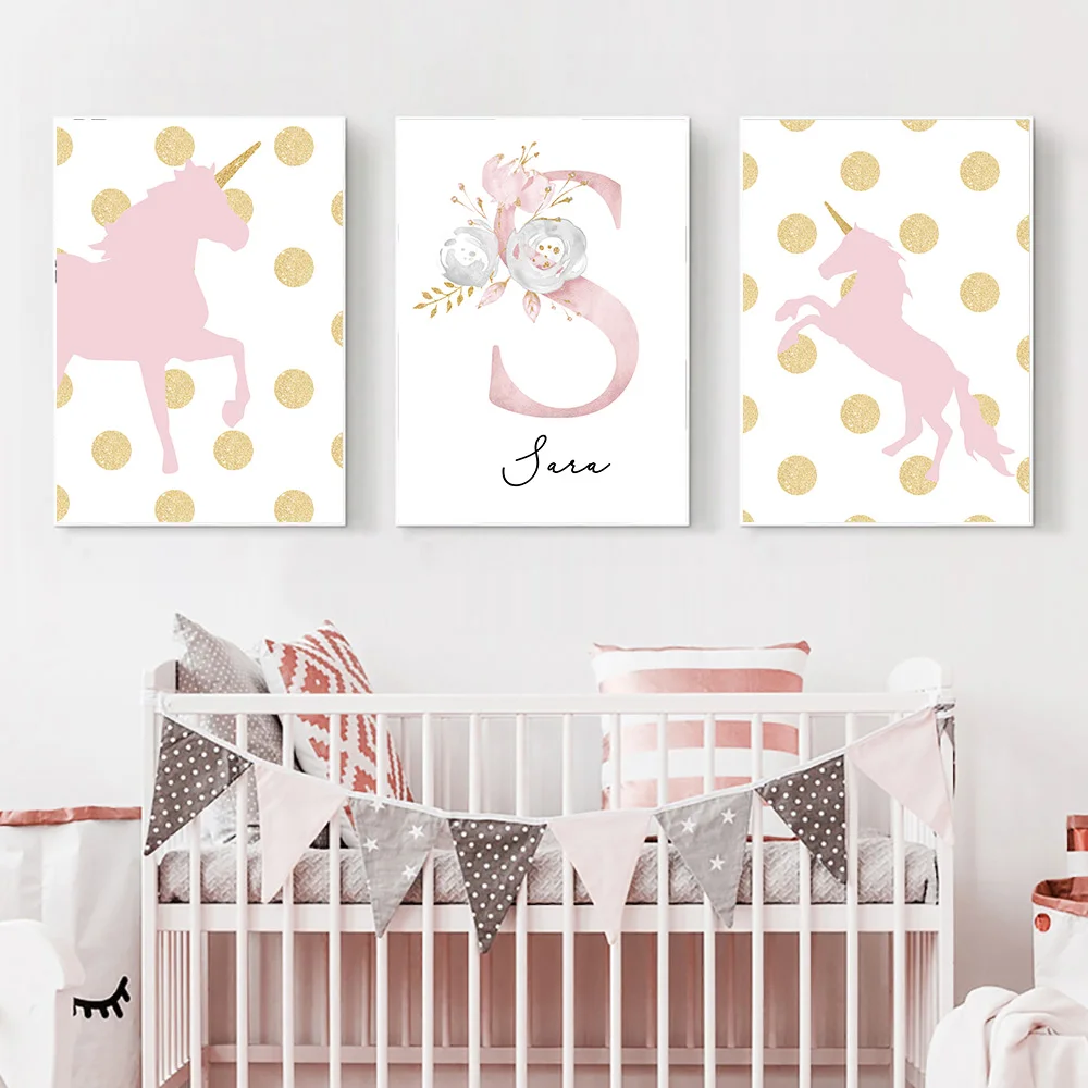 nursery wall art personalised