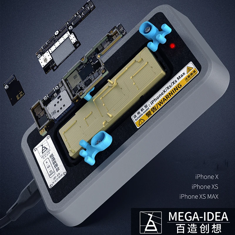 Qianli Mega-Idea сепаратор материнской платы нагревательная станция для iPhone X XS XSMAX cpu IC