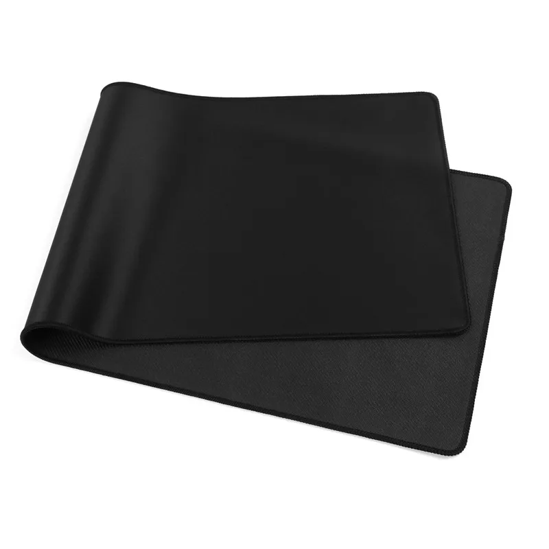 Gaming Mousepad Black White Gamer Large Rubber Anti-Slip Keyboard Mouse Mats Carpet Computer Table Desk Mat