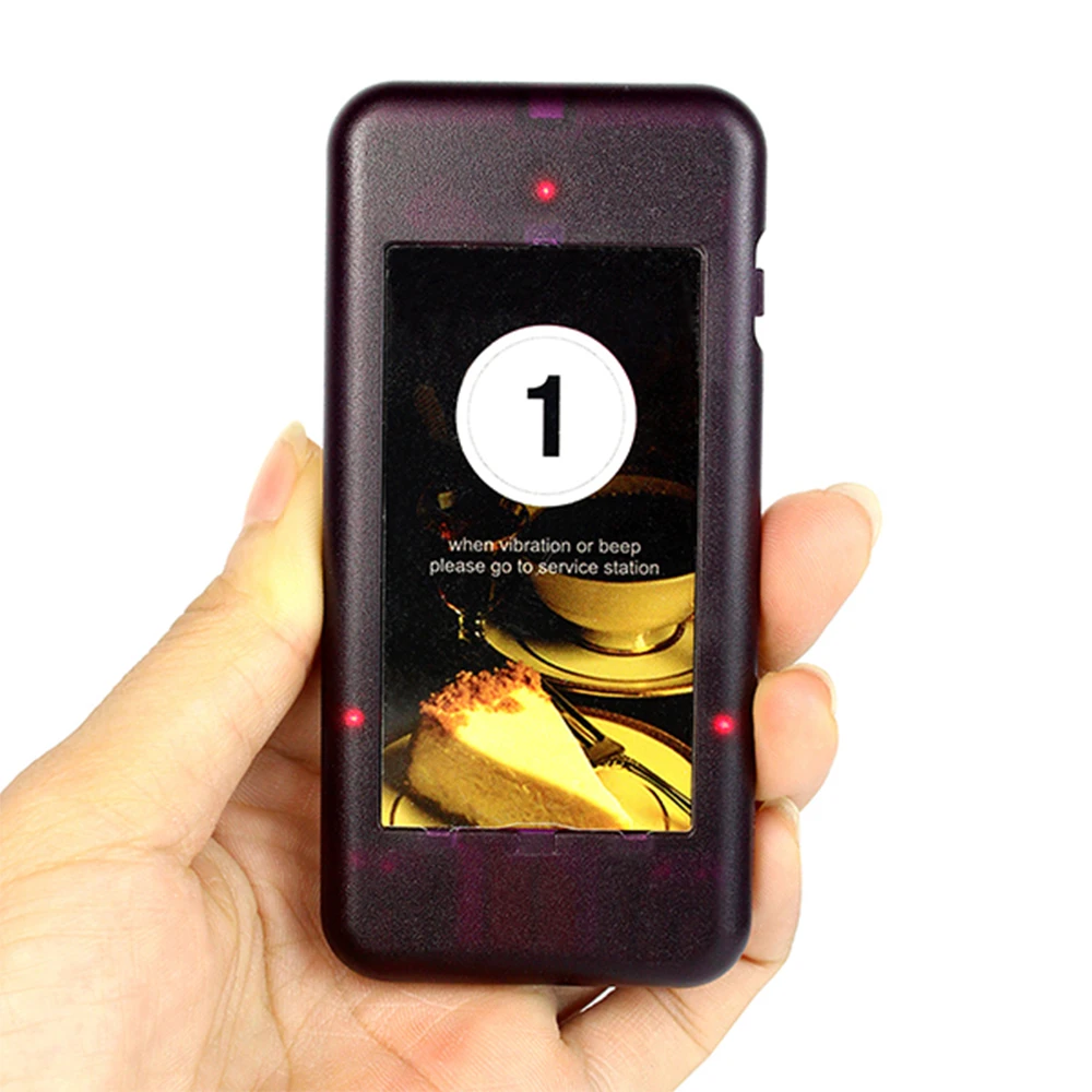 Беспроводной пейджер для ресторанов система вызова 20 кнопок официанта