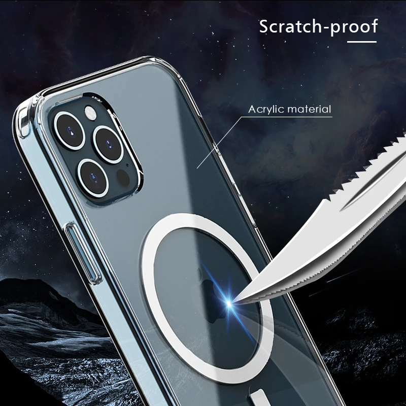 Magnetic scratch proof phone case Clearance