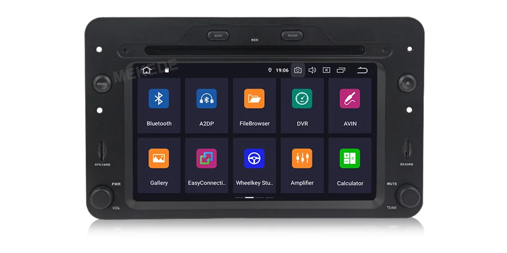 Top MEKEDE 1 Din Auto Radio Android 9 For Alfa/Romeo/Spider/Brera/159 Sportwagon RAM 2G Car Multimedia Video DVD Player GPS USB DVR 9
