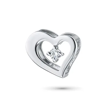 

Silver Pendant with diamond э06п021307
