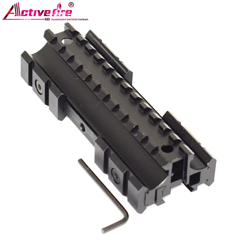 

Activefire bases de alcance montura 20mm riel liberación rápida Picatinny Weaver linterna titular de montaje 20mm to 20mm