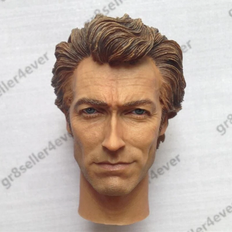 Масштаб 1/6 ковбойская Лепка головы Eastwood Грязного Гарри для 12 дюймовых экшн