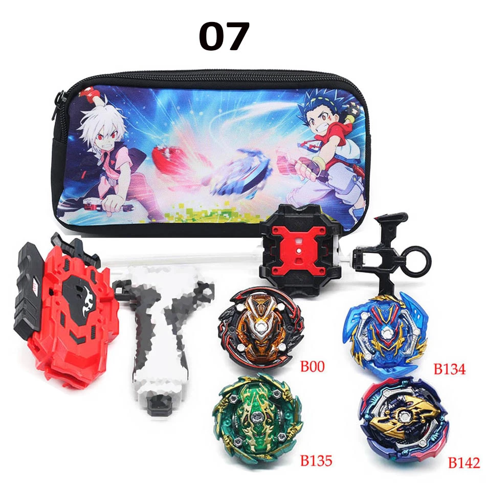 Beyblade сумка коробка для хранения Bayblade игрушки Арена B153 Топ взрыв гироскопа Металл Fusion ручной Спиннер Bey Blade Beyblades игрушки для детей - Цвет: 07