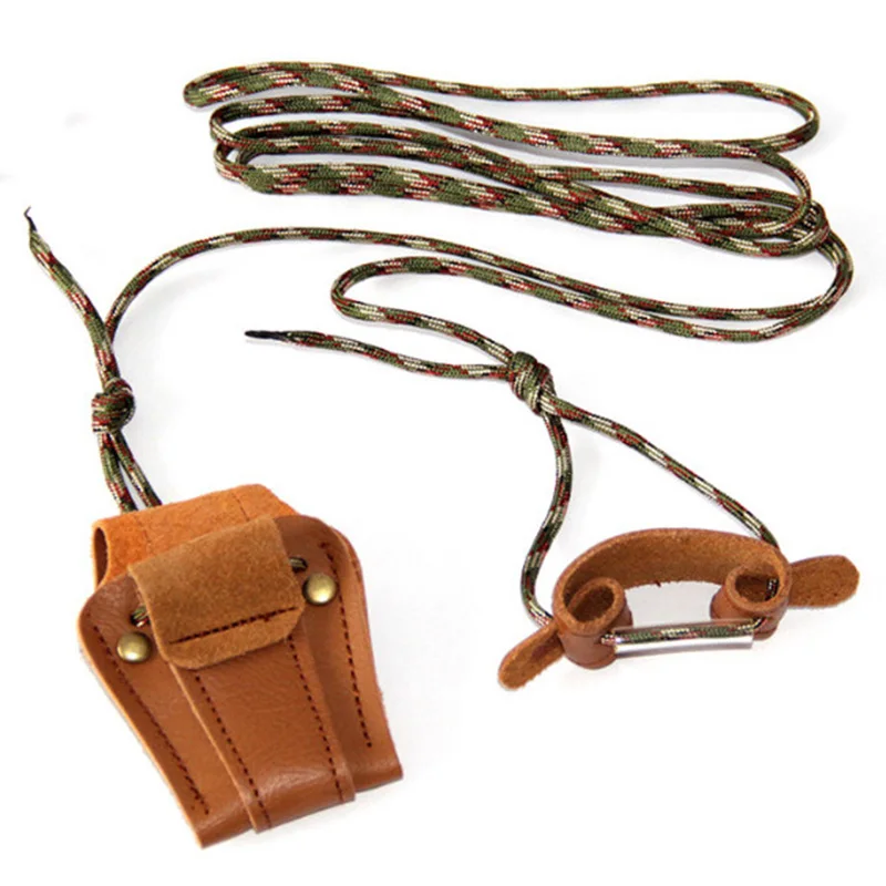 

Archery Bow Stringer Cow leather Recurve bow Longbow Safety Tool Outdoor