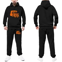 

Clockwork Orange Mens Tracksuit Set A Clockwork Orange Man Sweatsuits Summer Sweatpants and Hoodie Set Style
