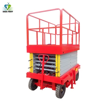 

6m 10m Scissor Lift Auto Moving Lifting Platform