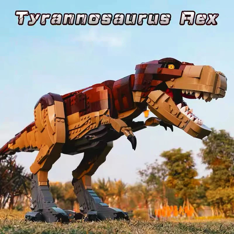Idea Series Jurassic World Park Indominus Rex Dinosaur Building Blocks Triceratopo Tyrannosaurus Rex Mattoni Set Giocattoli Regalo