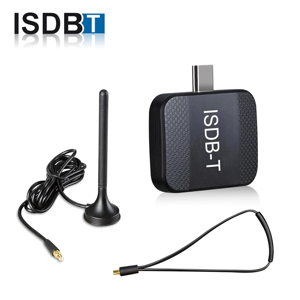 FAT ISDB-T ТВ-палка тюнер Micro USB цифровой ТВ-рецептор Brasil Peru для TDT Android Phone Tablet ISDB T HD tv Recevier tv Stick