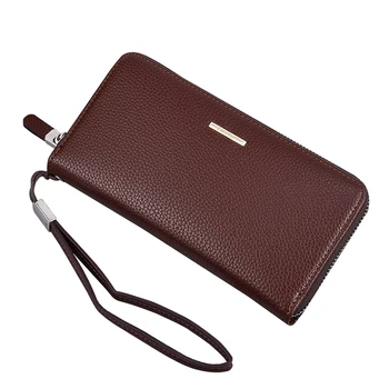 

New Style Men's Long Wallet Zipper Wallet Business Casual Multifunctional Men Handbag Large Capacity Mobile Phone Bag Coin Purse