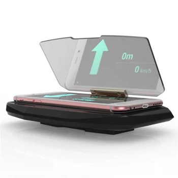 

Head Up Display Projectors Bracket Car Folding GPS HUD Navigation Phone Holders Interior Mouldings Accessory