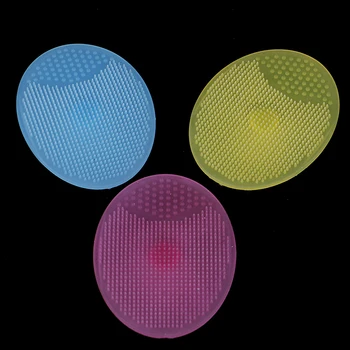 

1PCS Silicone Cleanser Pads Face Wash Brush Exfoliating Cleansing Blackhead Remover Face Skin Care Tools