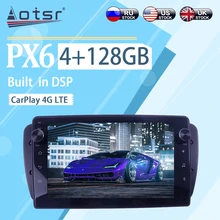 

4+128GB For Seat Ibiza 2009 - 2015 Android 10 BT WIFI Carplay Car Multimedia Radio Player GPS Navigation Stereo Player