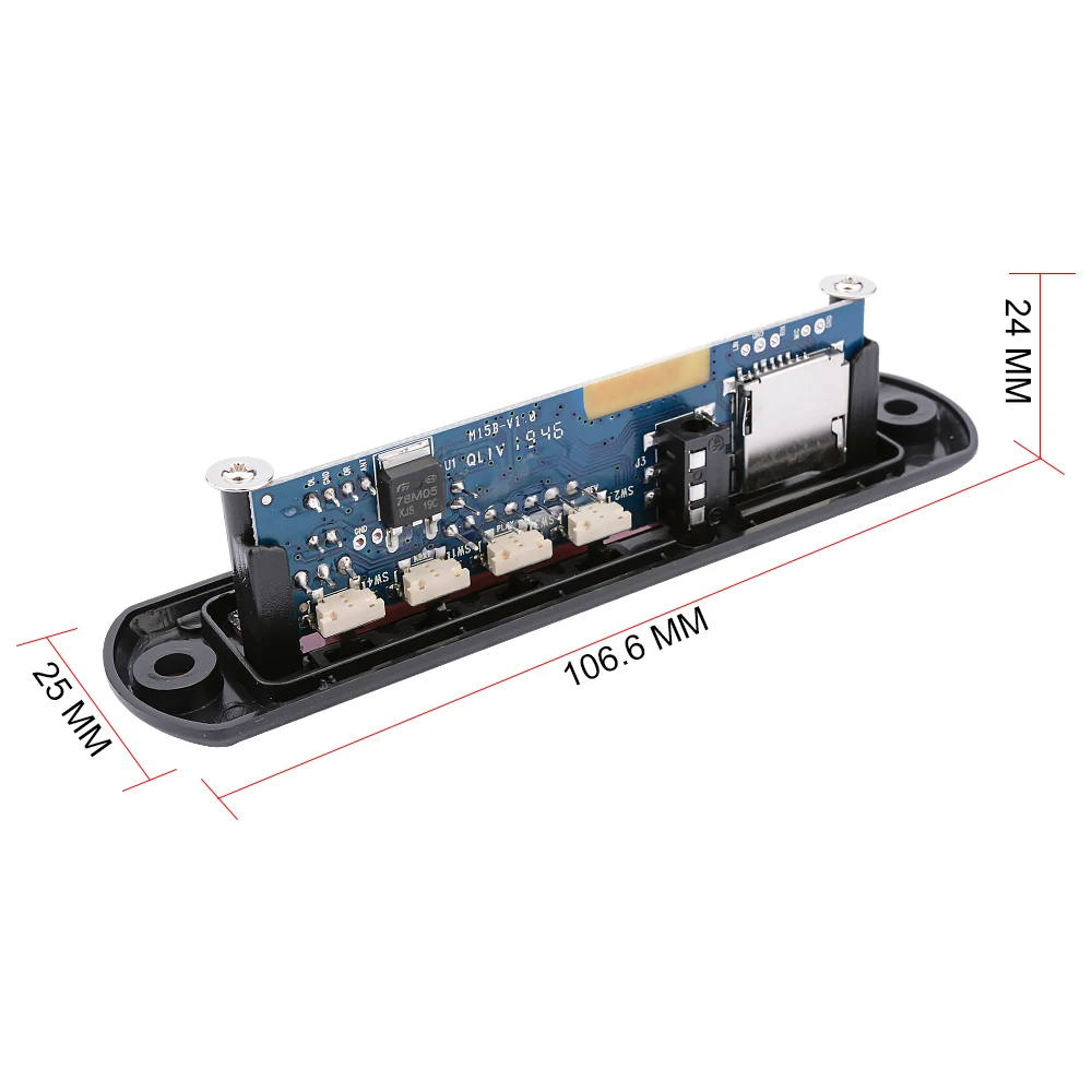 Плата декодера AIYIMA с поддержкой Bluetooth 12 В постоянного тока USB TF FM AUX|Усилители
