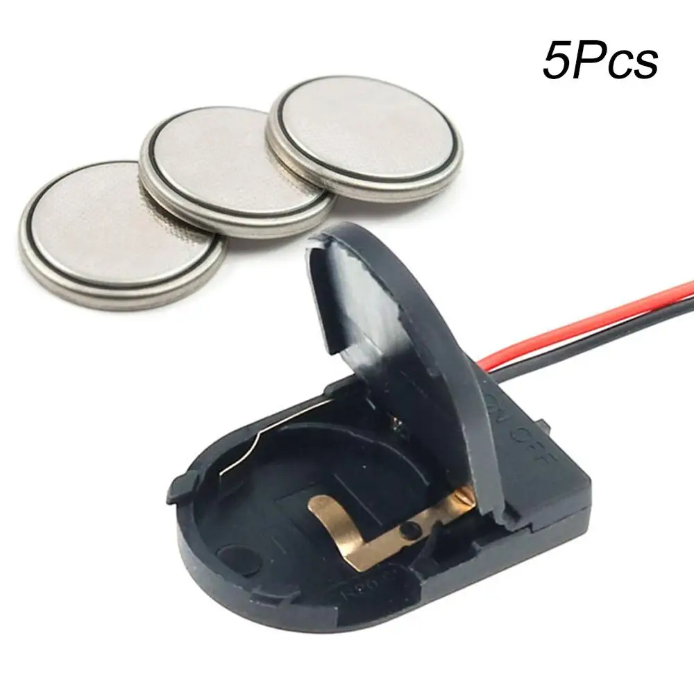2-5PCS CR2032 Button Coin Cell Battery Socket Holder Case Cover 1